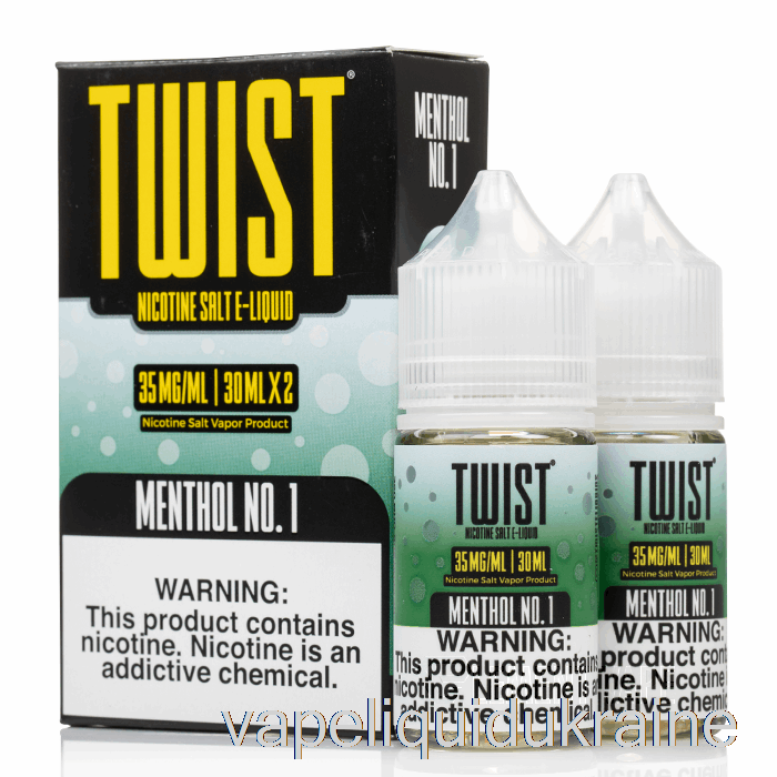 Vape Ukraine Menthol No. 1 - Twist SALT E-Liquid - 60mL 35mg